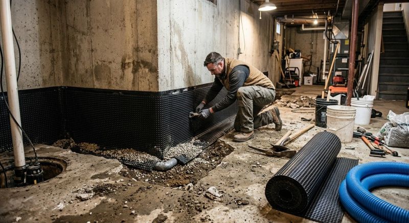 Basement Foundation Sealing in Fort Wayne, IN