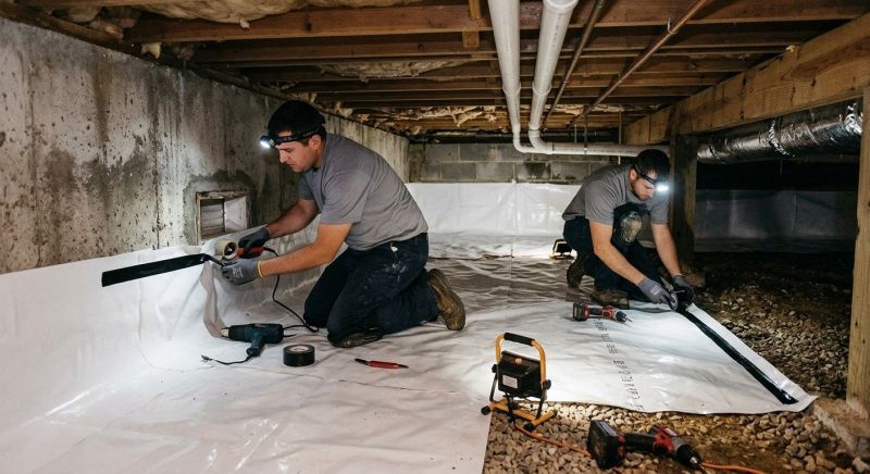 Crawlspace Sealing in Fredericksburg, VA