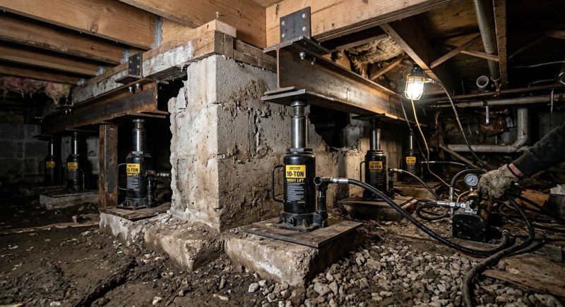 Foundation Lifting in Fort Collins, CO